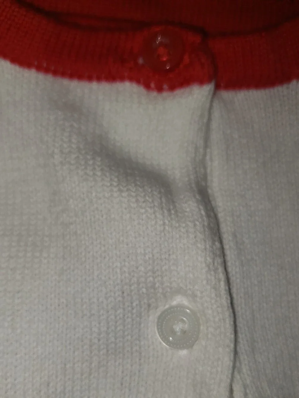 Gymboree White and Red Ladybug Knit Dress 12-18 Months Cotton